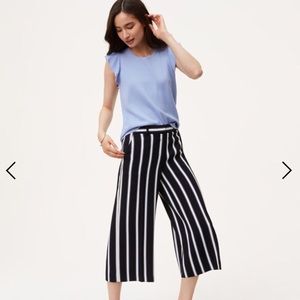 Striped Culottes